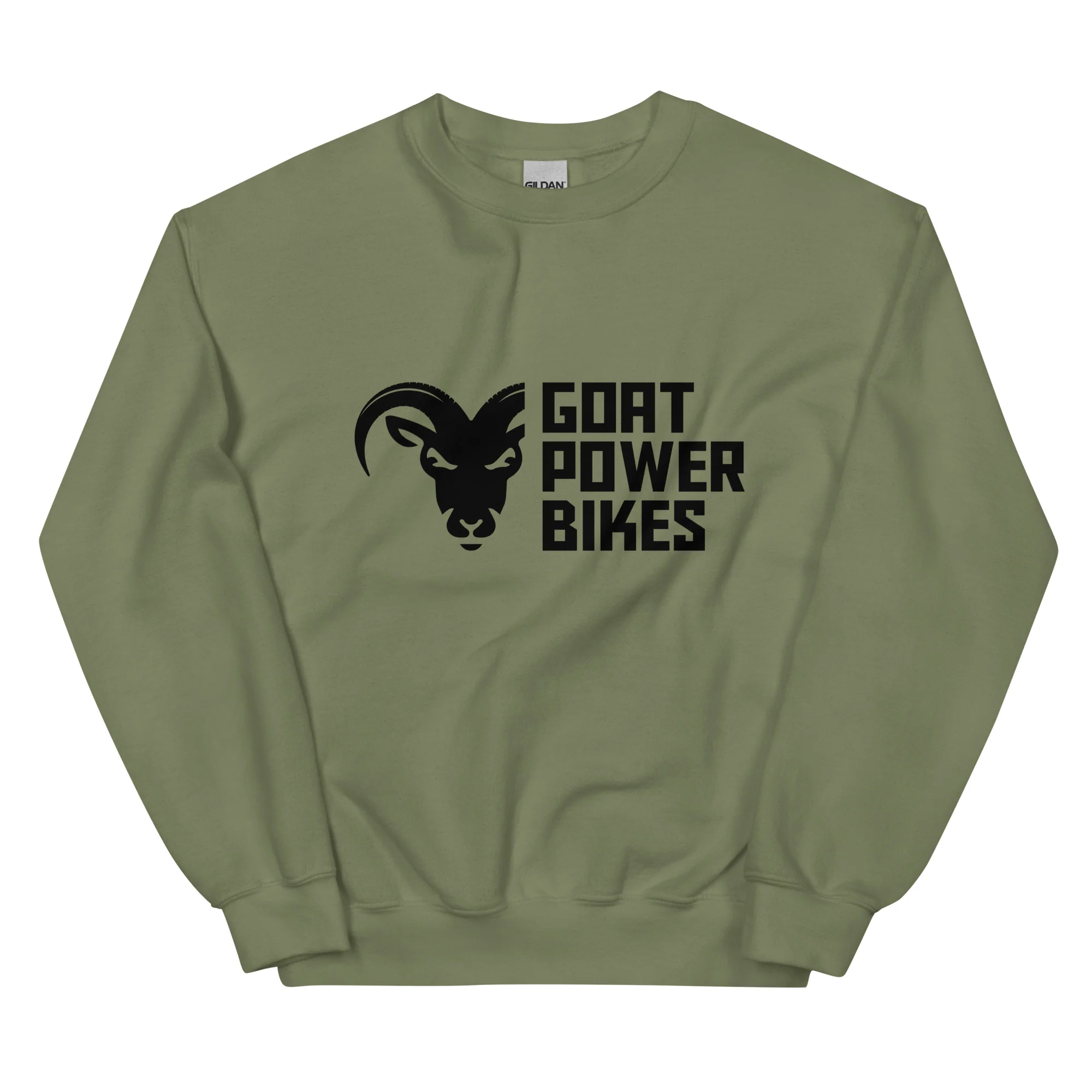Full Black Logo Unisex Crewneck Sweatshirt