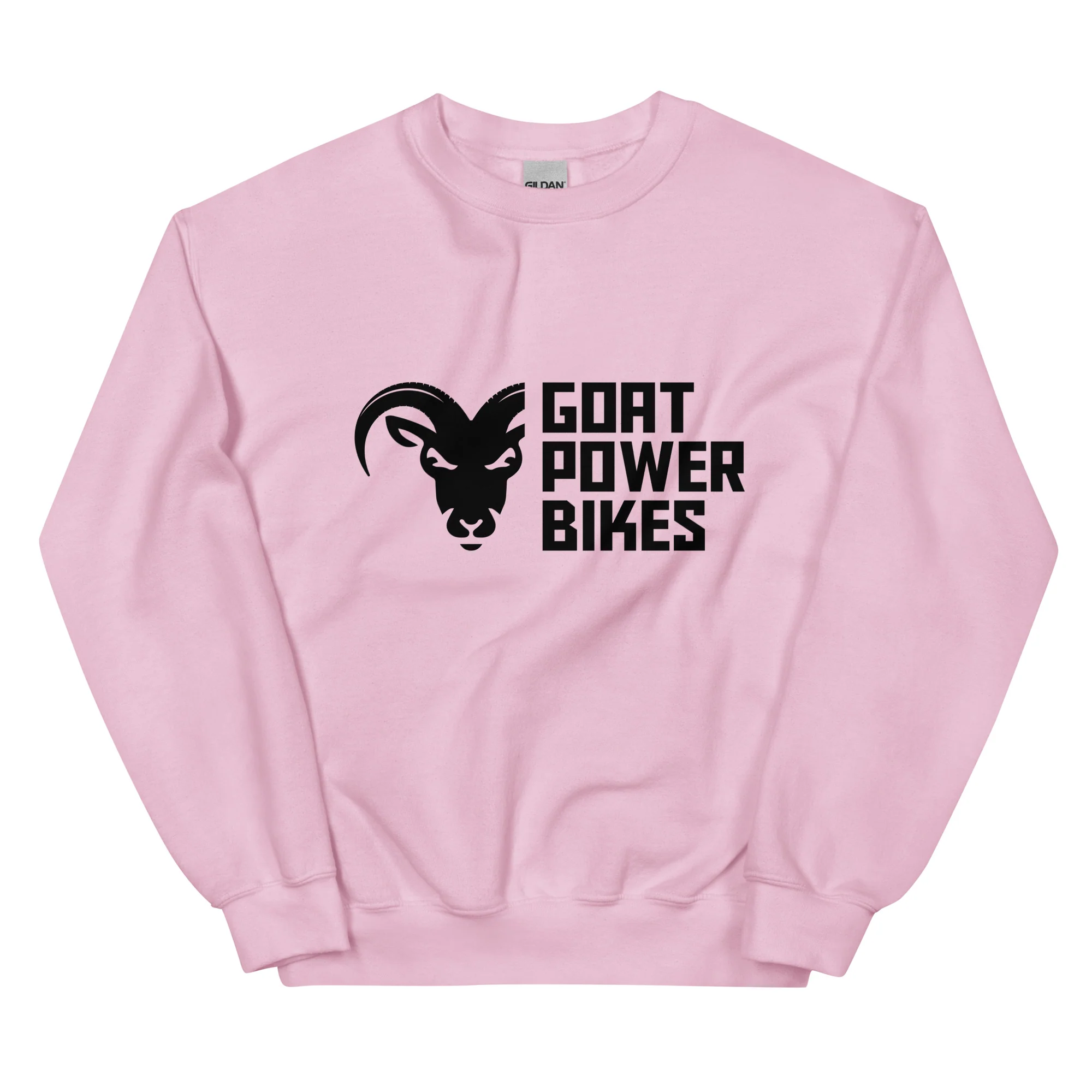 Full Black Logo Unisex Crewneck Sweatshirt - Image 10