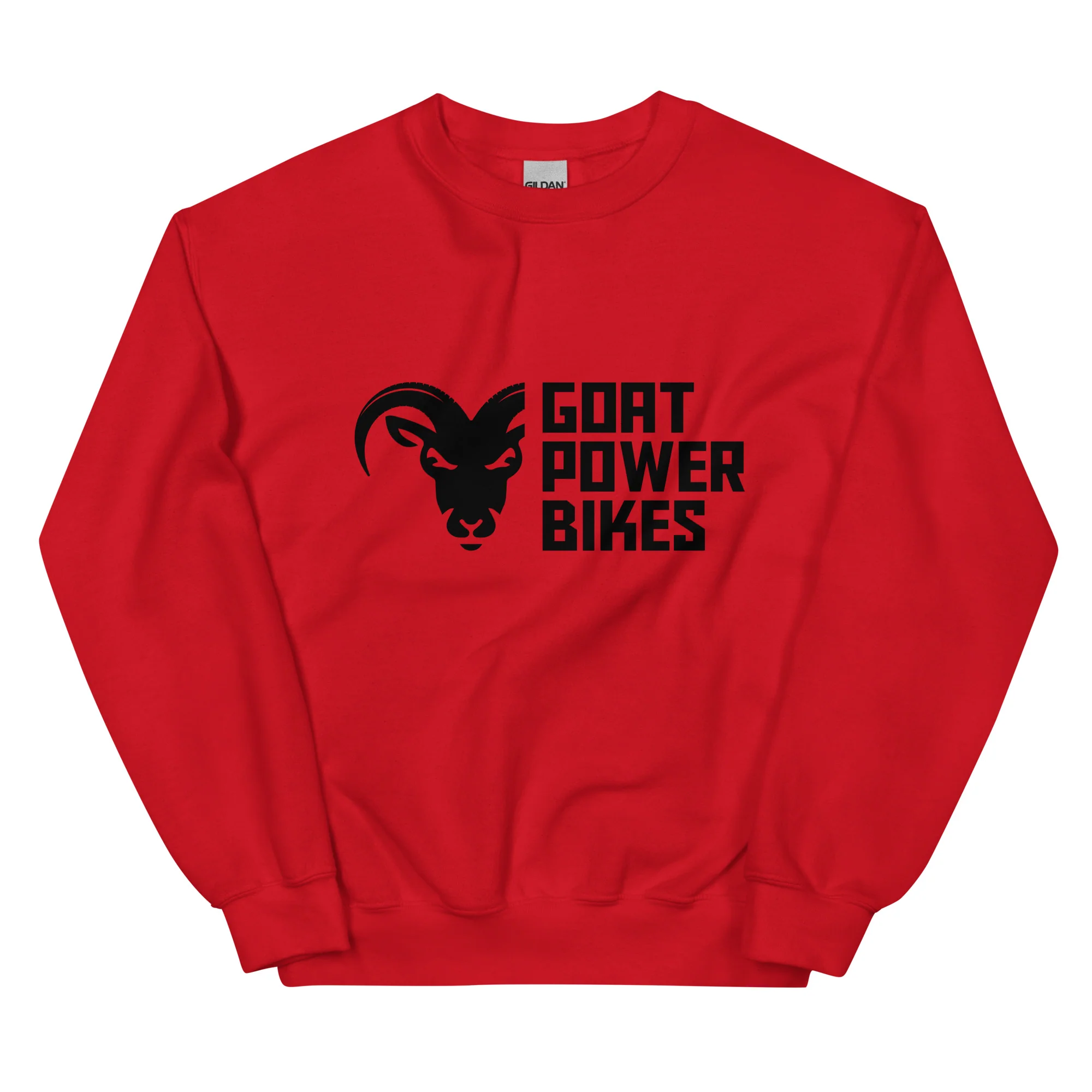 Full Black Logo Unisex Crewneck Sweatshirt - Image 3